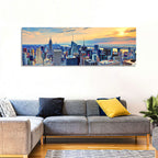 Midtown Manhattan Skyline at Dusk Wall Art