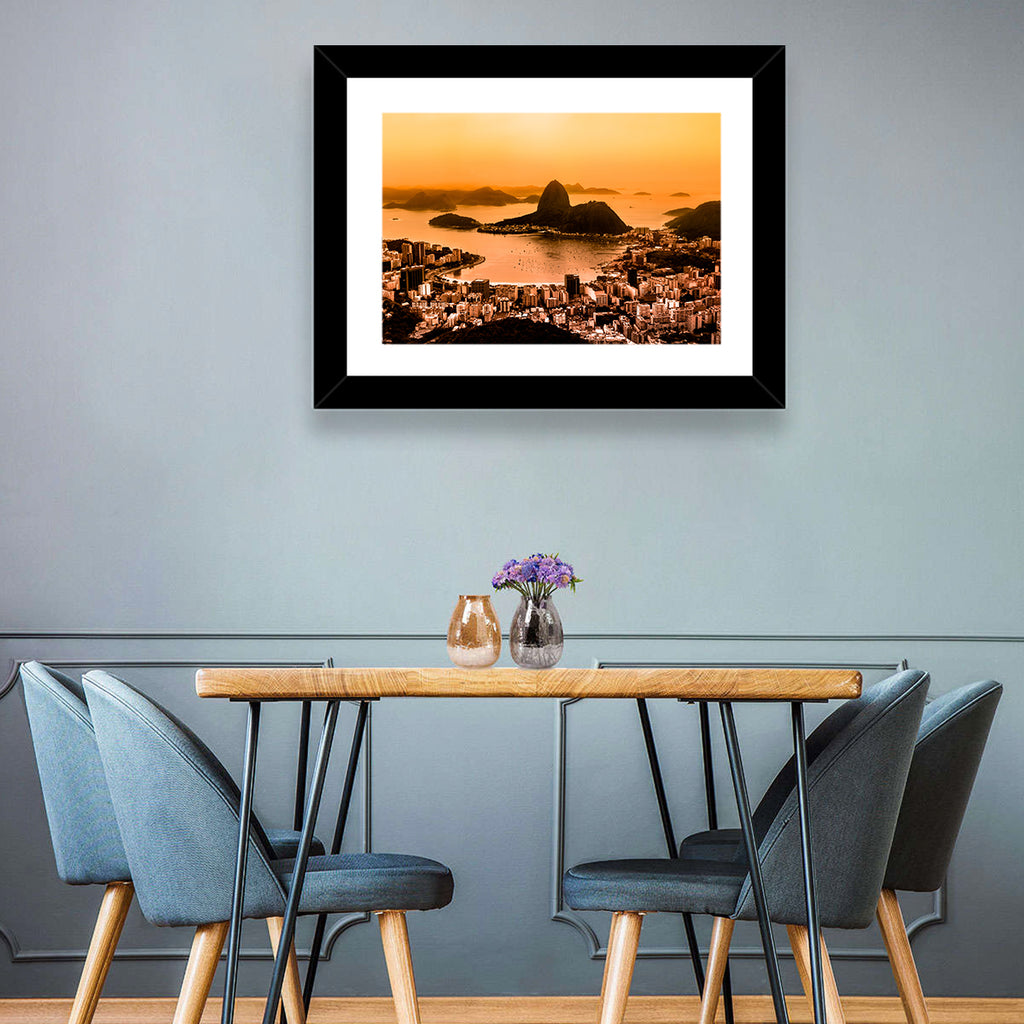 Sugarloaf Over Guanabara Bay Wall Art