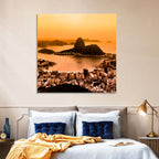 Sugarloaf Over Guanabara Bay Wall Art