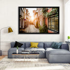 Schnoorviertel Cobblestone Lane Wall Art