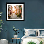 Schnoorviertel Cobblestone Lane Wall Art