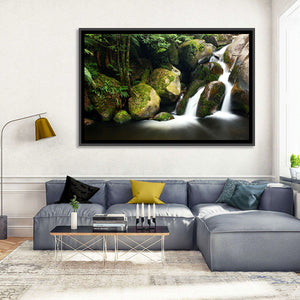 Rainforest Waterfall Wall Art