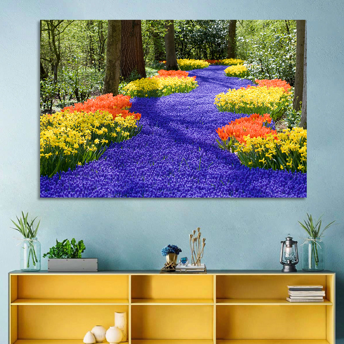 Spring Garden Path Wall Art