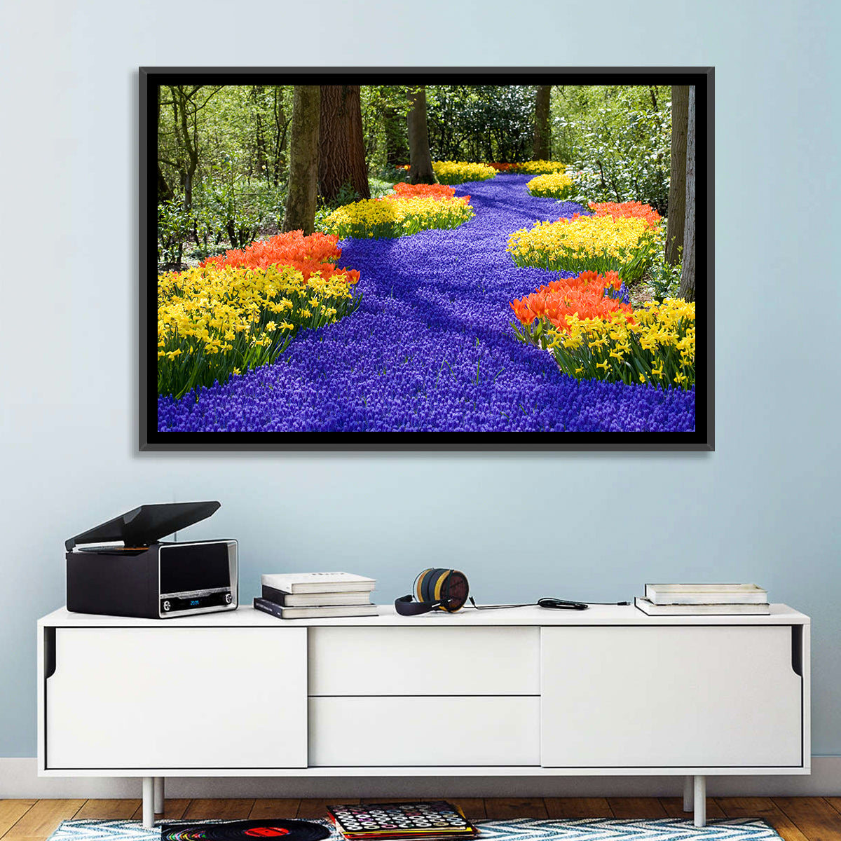 Spring Garden Path Wall Art