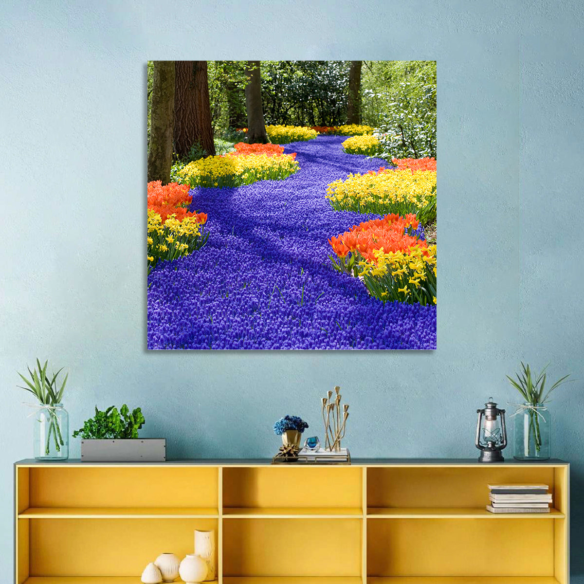 Spring Garden Path Wall Art
