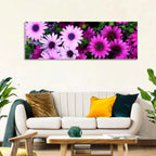 Pink and Purple Daisies Wall Art