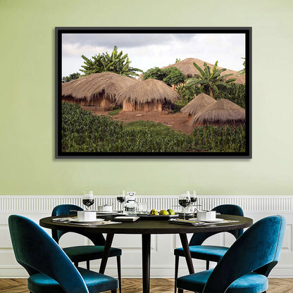 Thatched Huts Wall Art