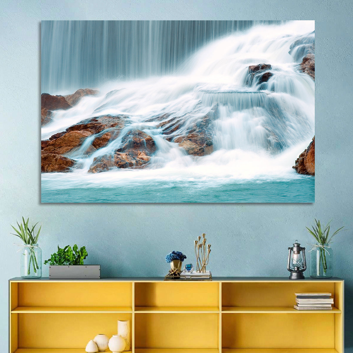 Ningbo Cascading Waterfall Wall Art