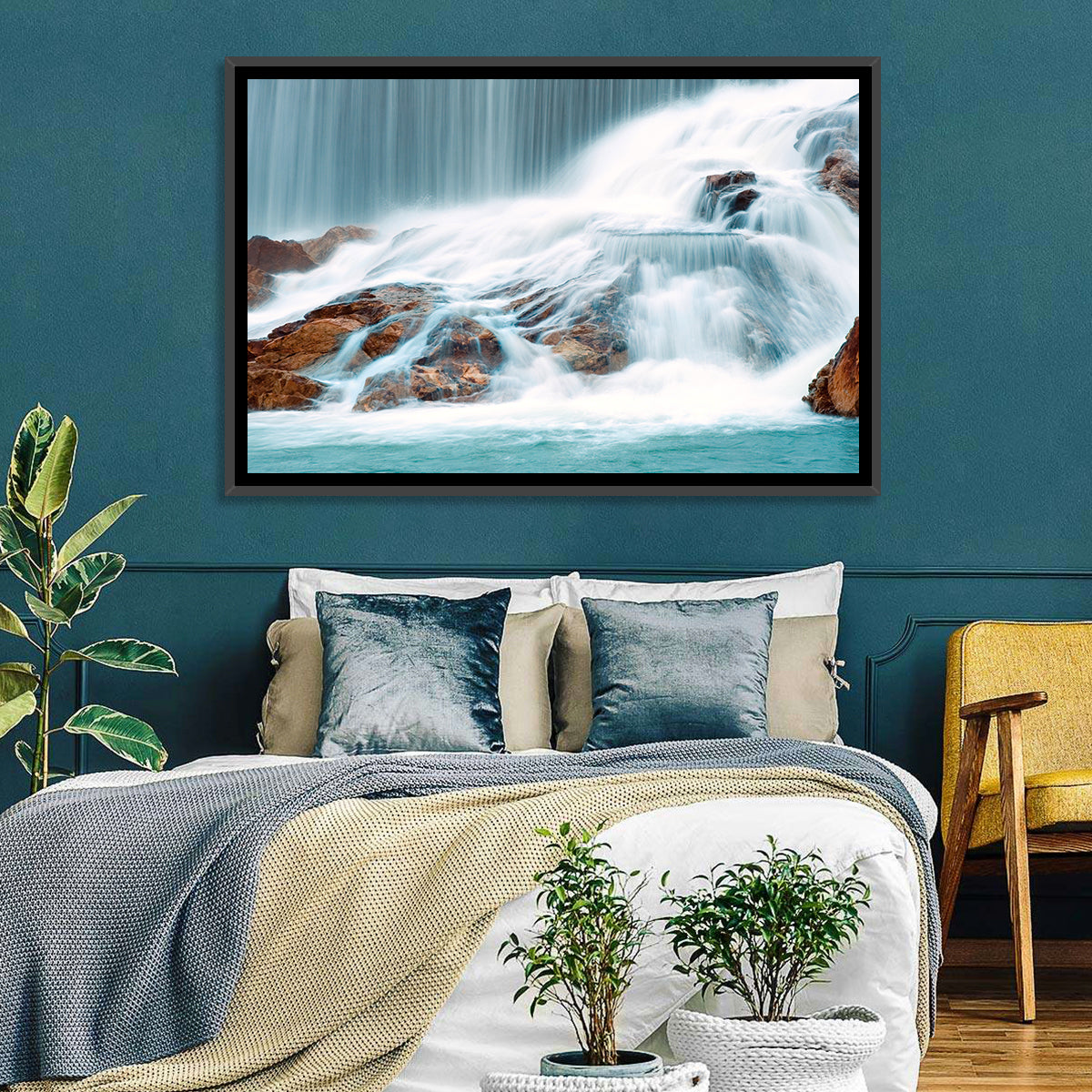 Ningbo Cascading Waterfall Wall Art