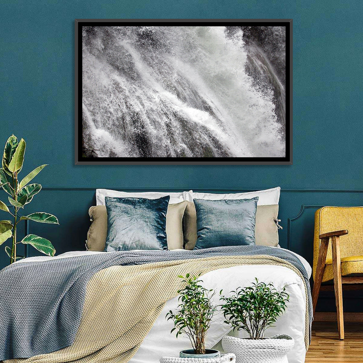 Marmore Waterfall in Motion Wall Art