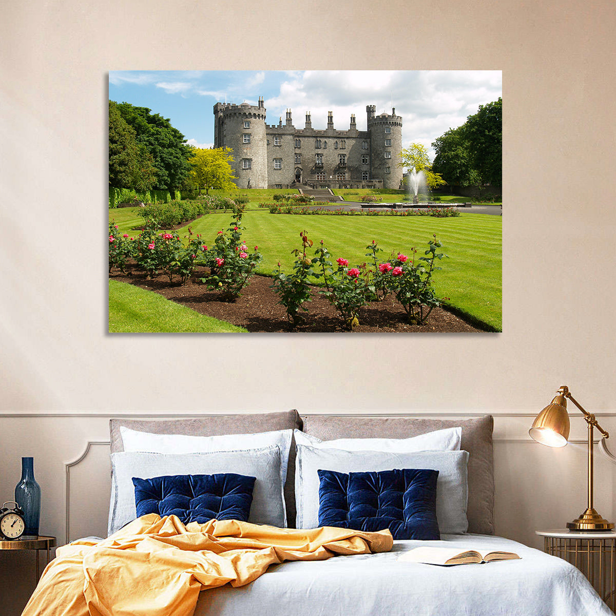 Kilkenny Castle Wall Art in a room, landscape