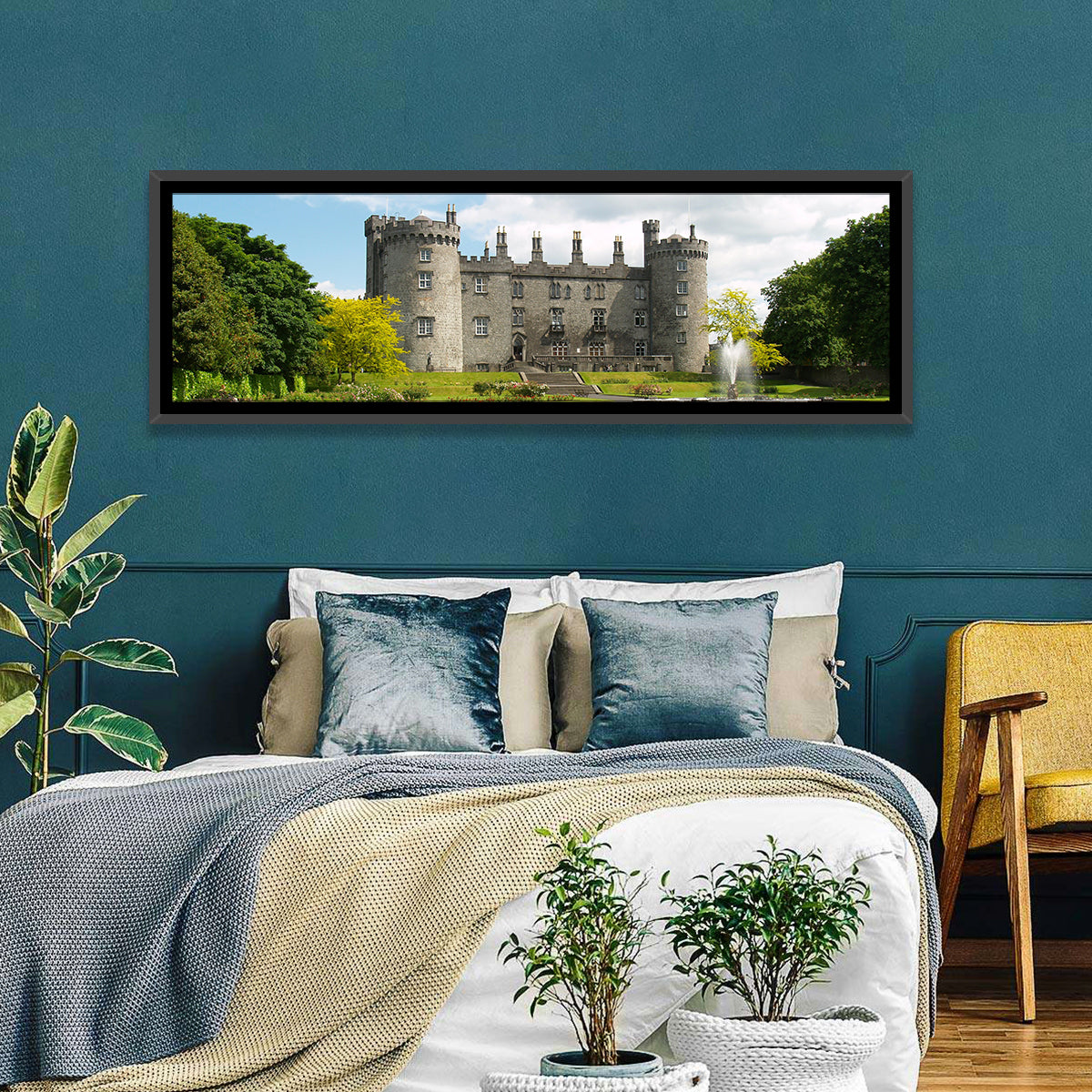 Kilkenny Castle Wall Art in a room, landscape
