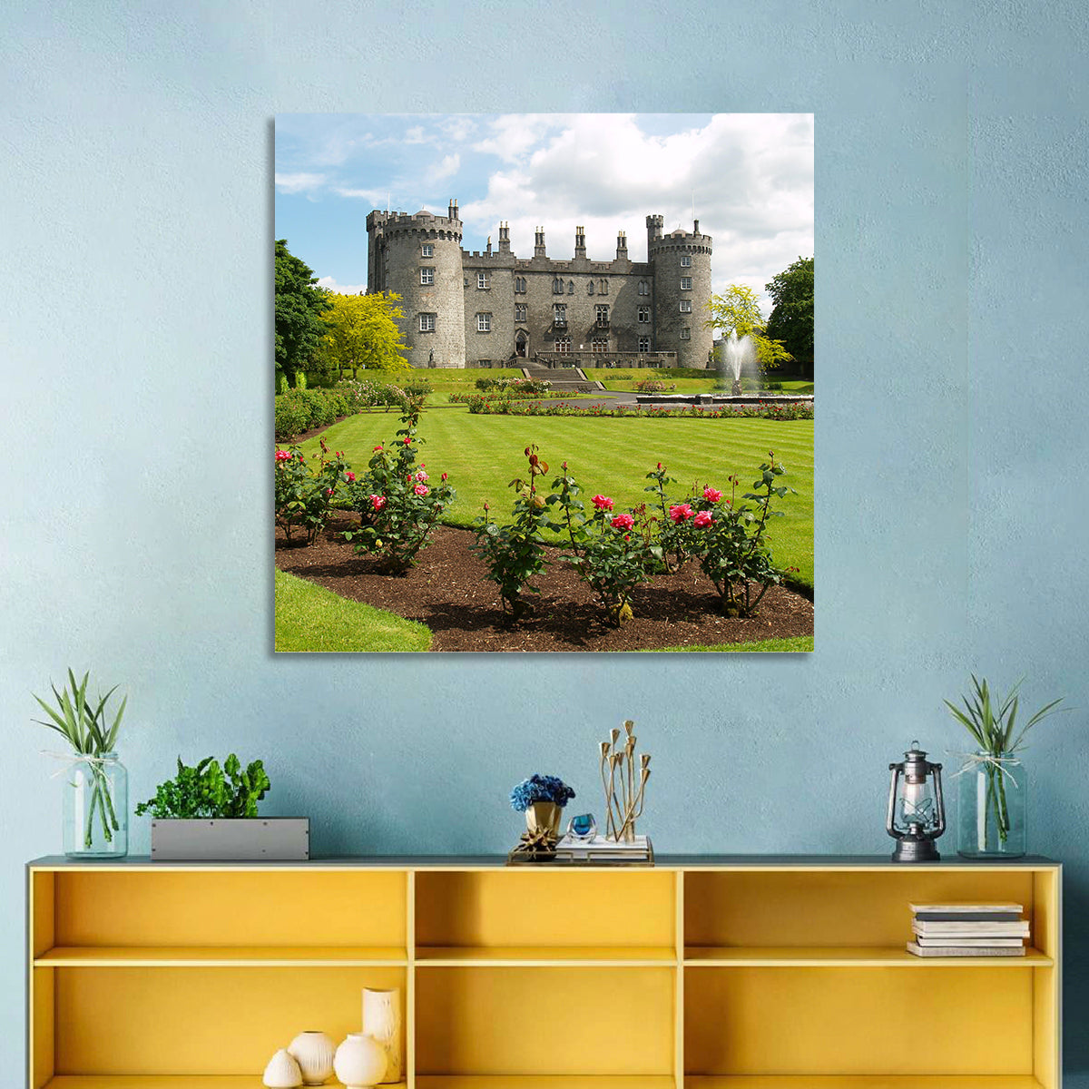 Kilkenny Castle Wall Art in a room, landscape