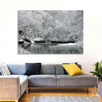 Fairmount Park Winter Spillway Wall Art
