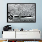 Fairmount Park Winter Spillway Wall Art
