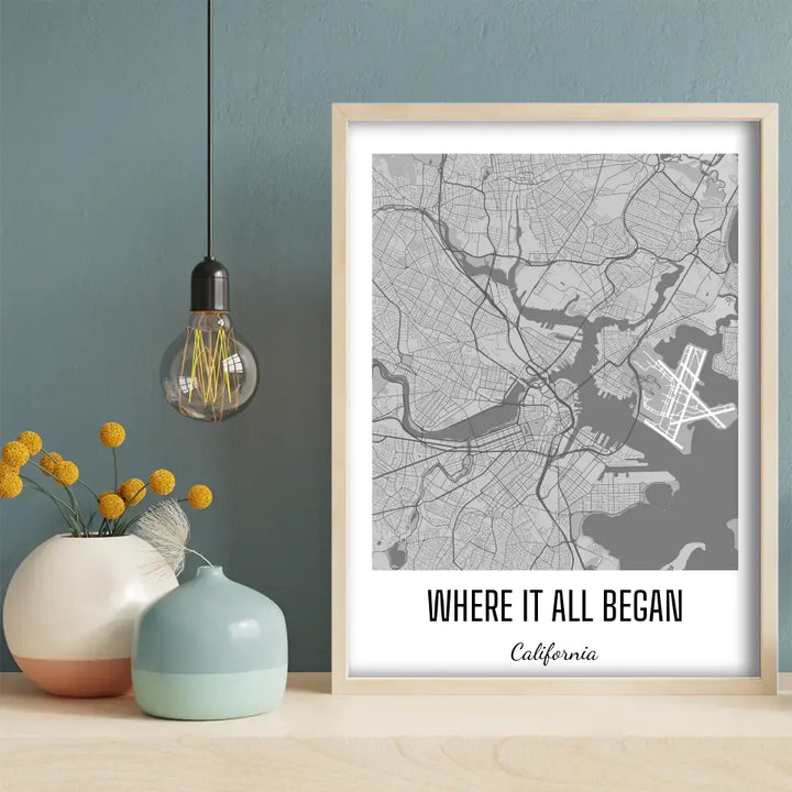 Where It All Began, San Francisco Canvas Wall Art