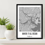 Where It All Began, San Francisco Canvas Wall Art