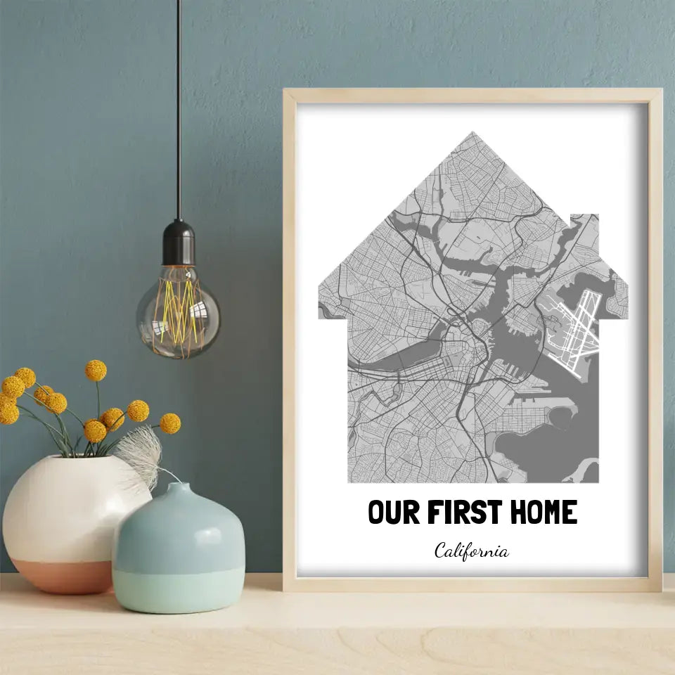 Our First Home Map