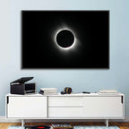 Centered Solar Eclipse Wall Art