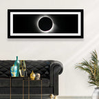 Centered Solar Eclipse Wall Art