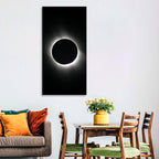 Centered Solar Eclipse Wall Art