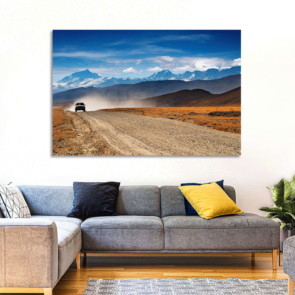 Road to Everest, Tibetan Highlands Wall Art