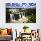 Iguazu Falls River View Wall Art