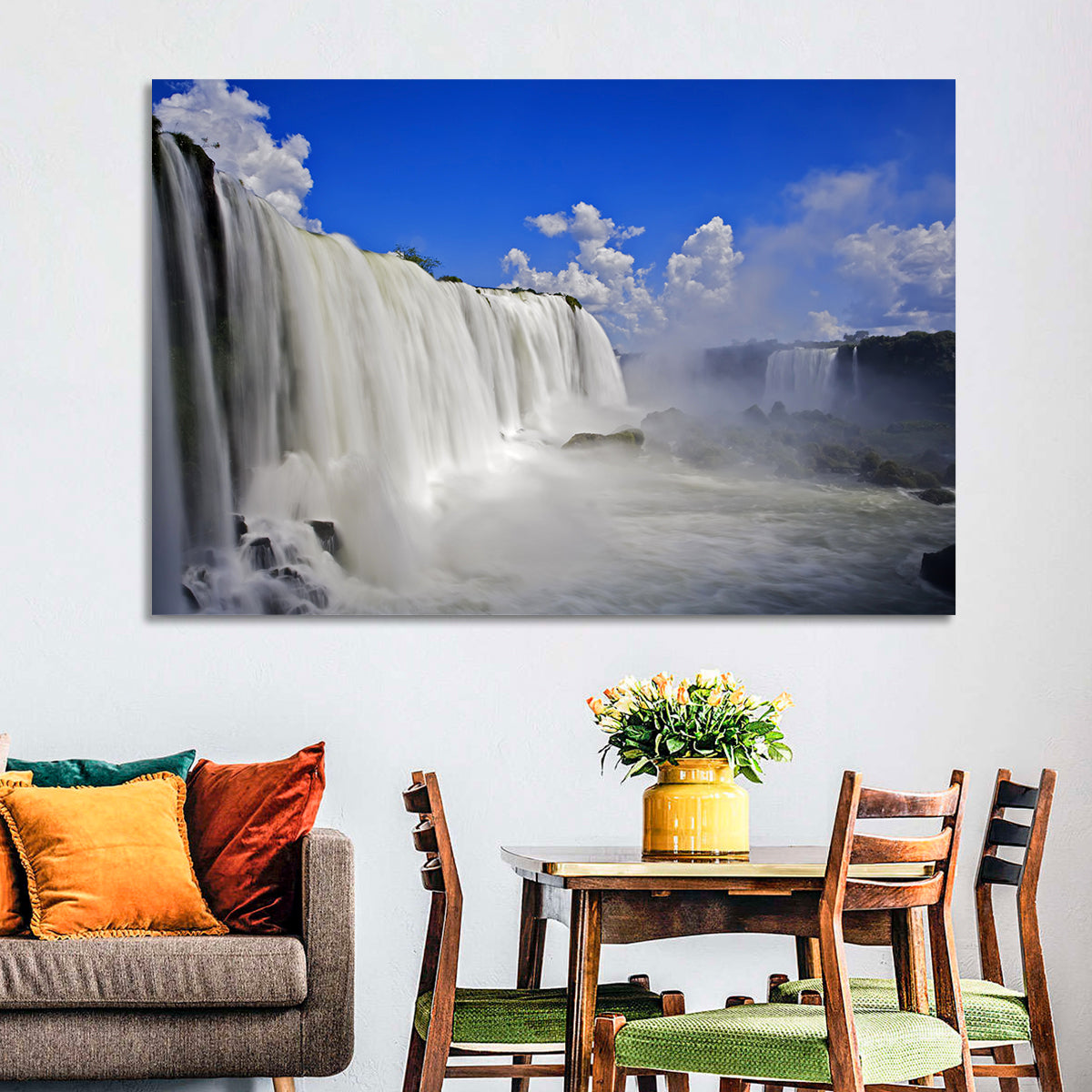 Silky Iguazu Falls, Foz Do Iguaçu Wall Art