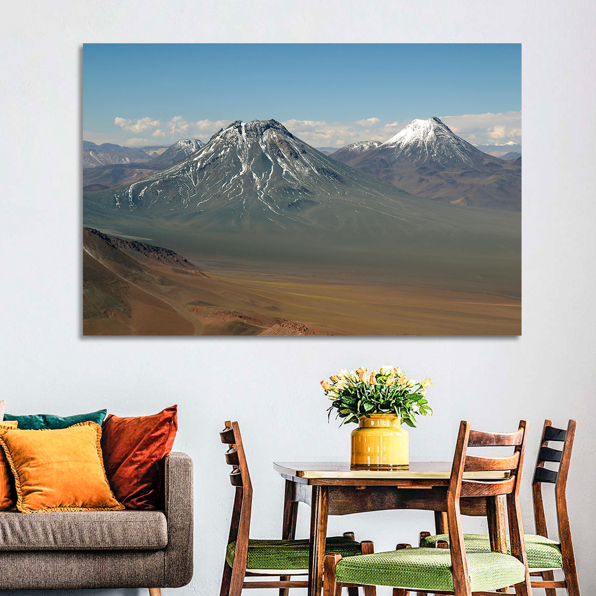 Licancabur and Juriques Peaks Wall Art