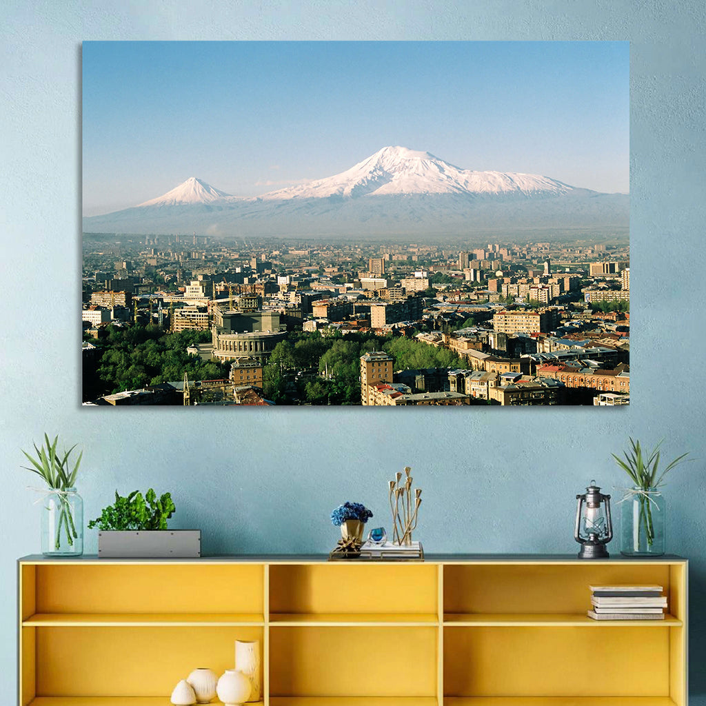 Mount Ararat Over Yerevan Wall Art