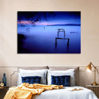 Lake Balaton at Twilight Wall Art