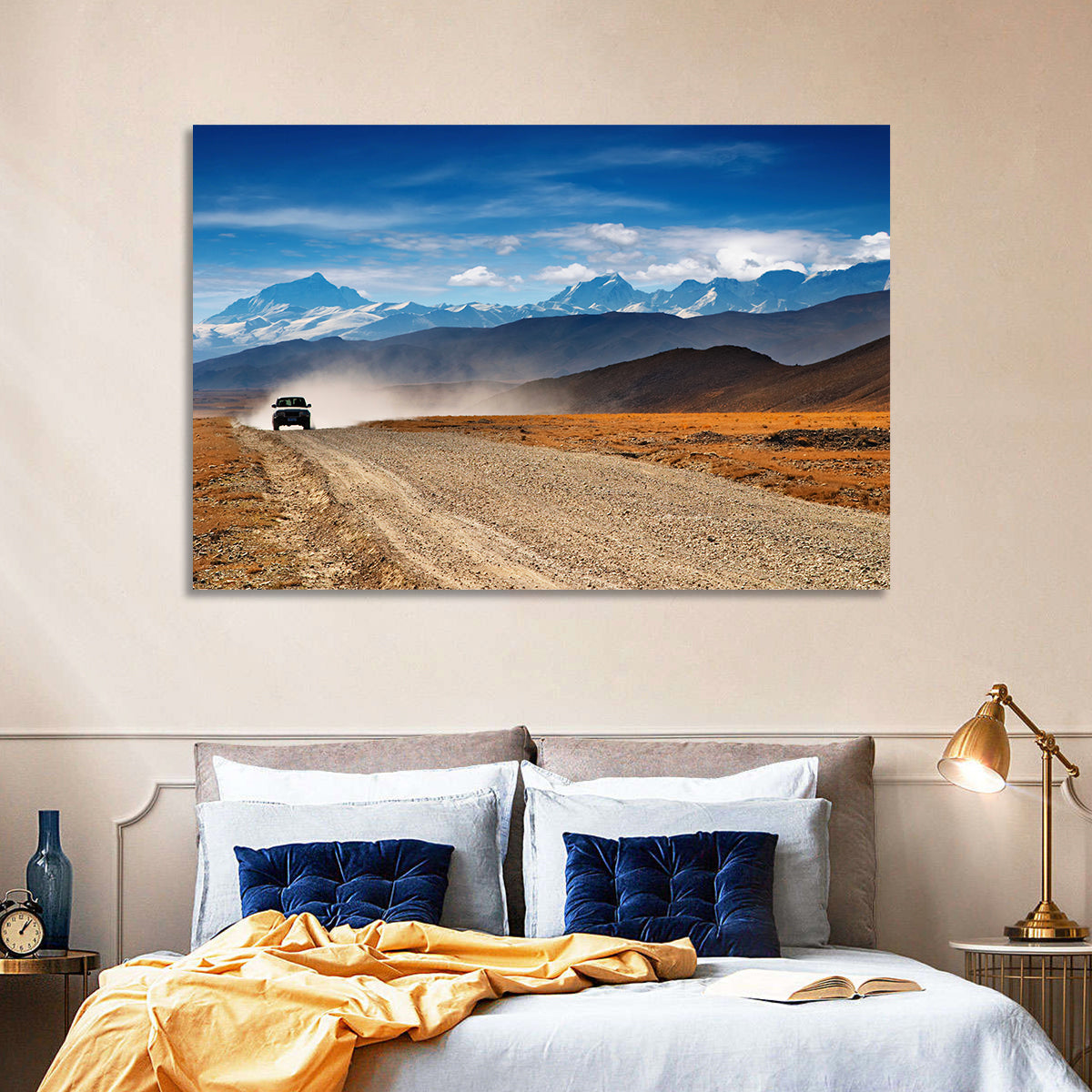 Road to Everest, Tibetan Highlands Wall Art