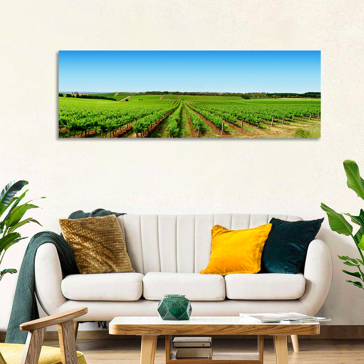 Vineyard Landscape Wall Art