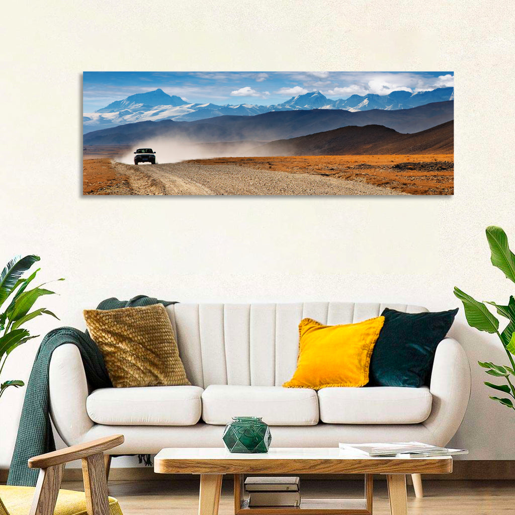 Road to Everest, Tibetan Highlands Wall Art
