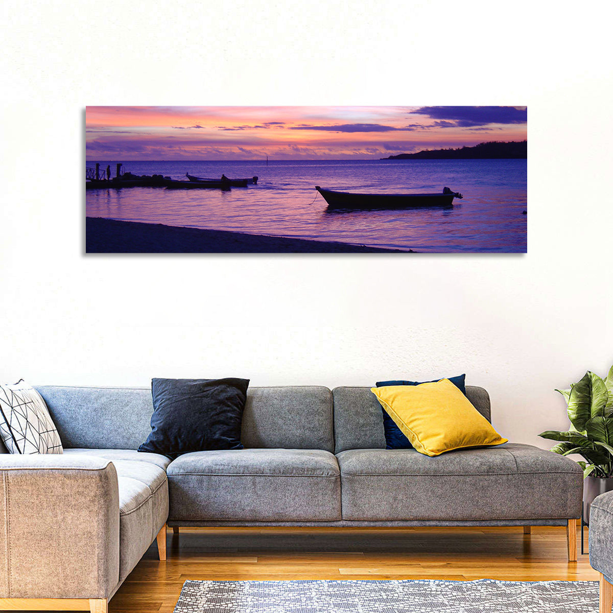 Malolo Island Sunset Wall Art