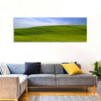 Rolling Green Hill with Blue Sky Wall Art