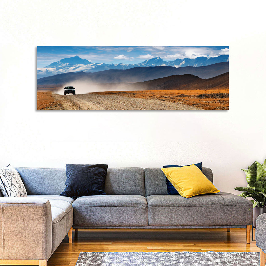 Road to Everest, Tibetan Highlands Wall Art