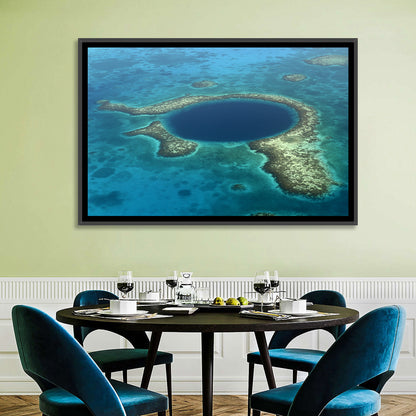 Belize Blue Hole Wall Art