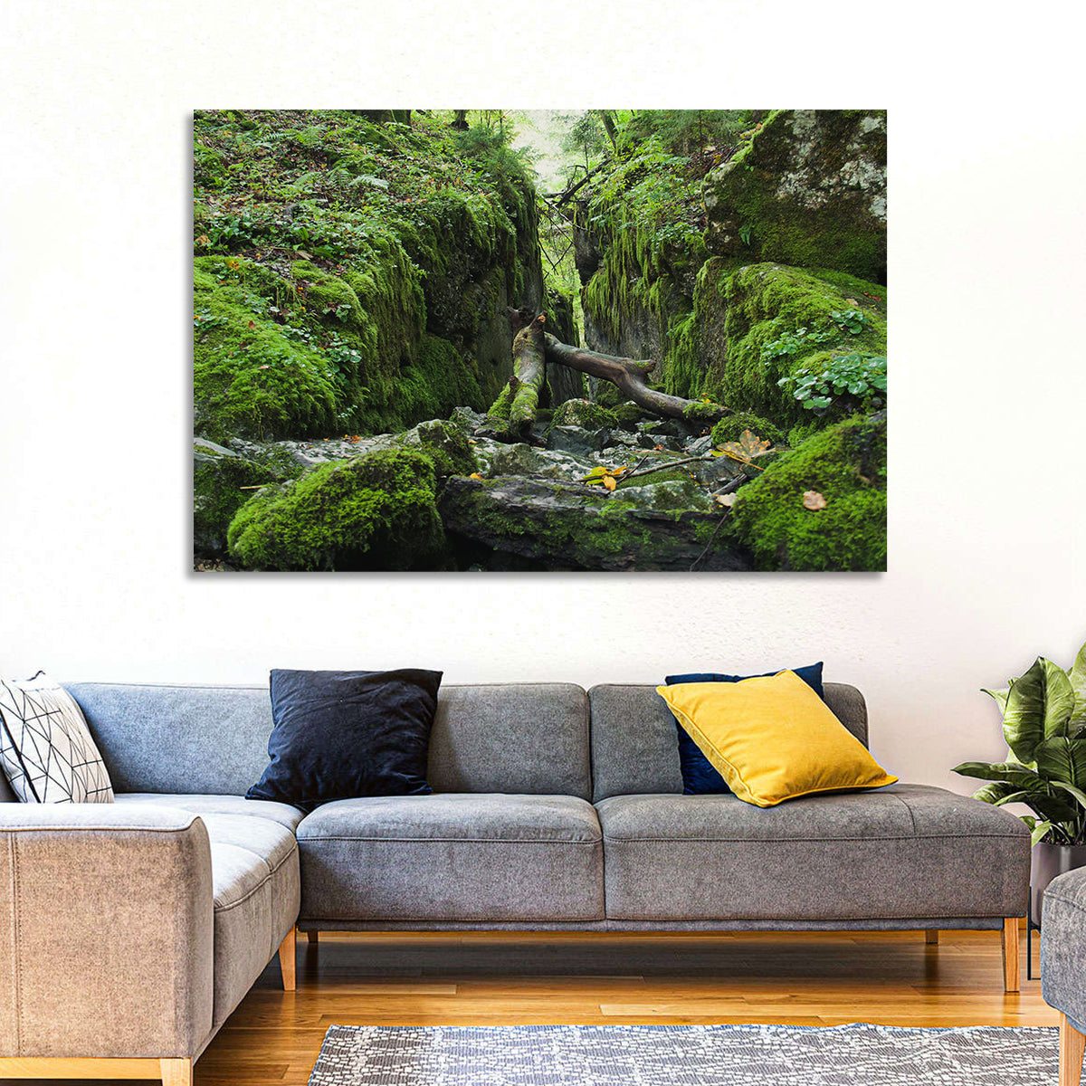 Kammersee Mossy Cleft Wall Art