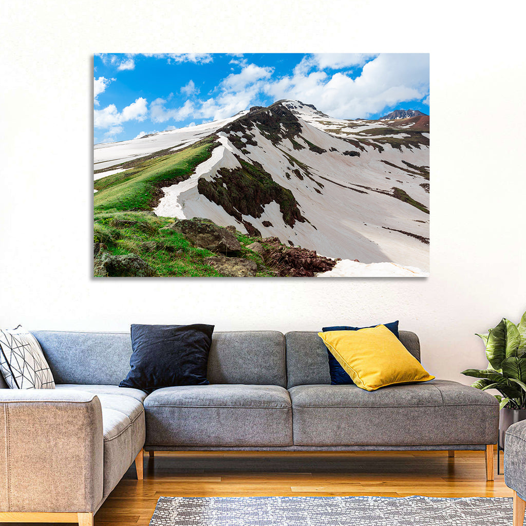 Mount Aragats Ridge Wall Art
