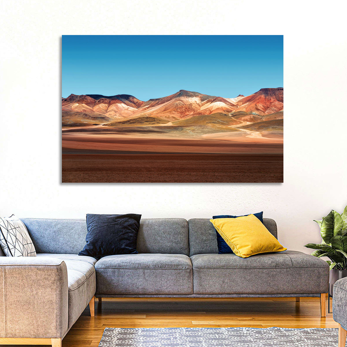 Atacama Desert Ridges Wall Art
