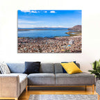 Puno Over Lake Titicaca Wall Art