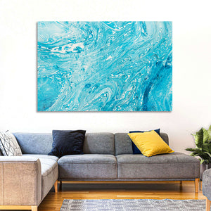 Waves Abstract Painting Wall Art