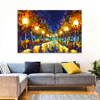 Evening Park Wall Art