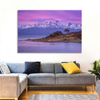 Beagle Channel Purple Dawn Wall Art