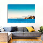 Genoa Coastal Seascape Wall Art