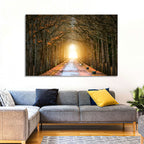 Autumn Oak Tunnel Wall Art