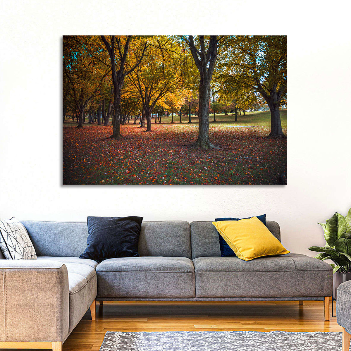 Autumn Park Trees, Pennsylvania Wall Art