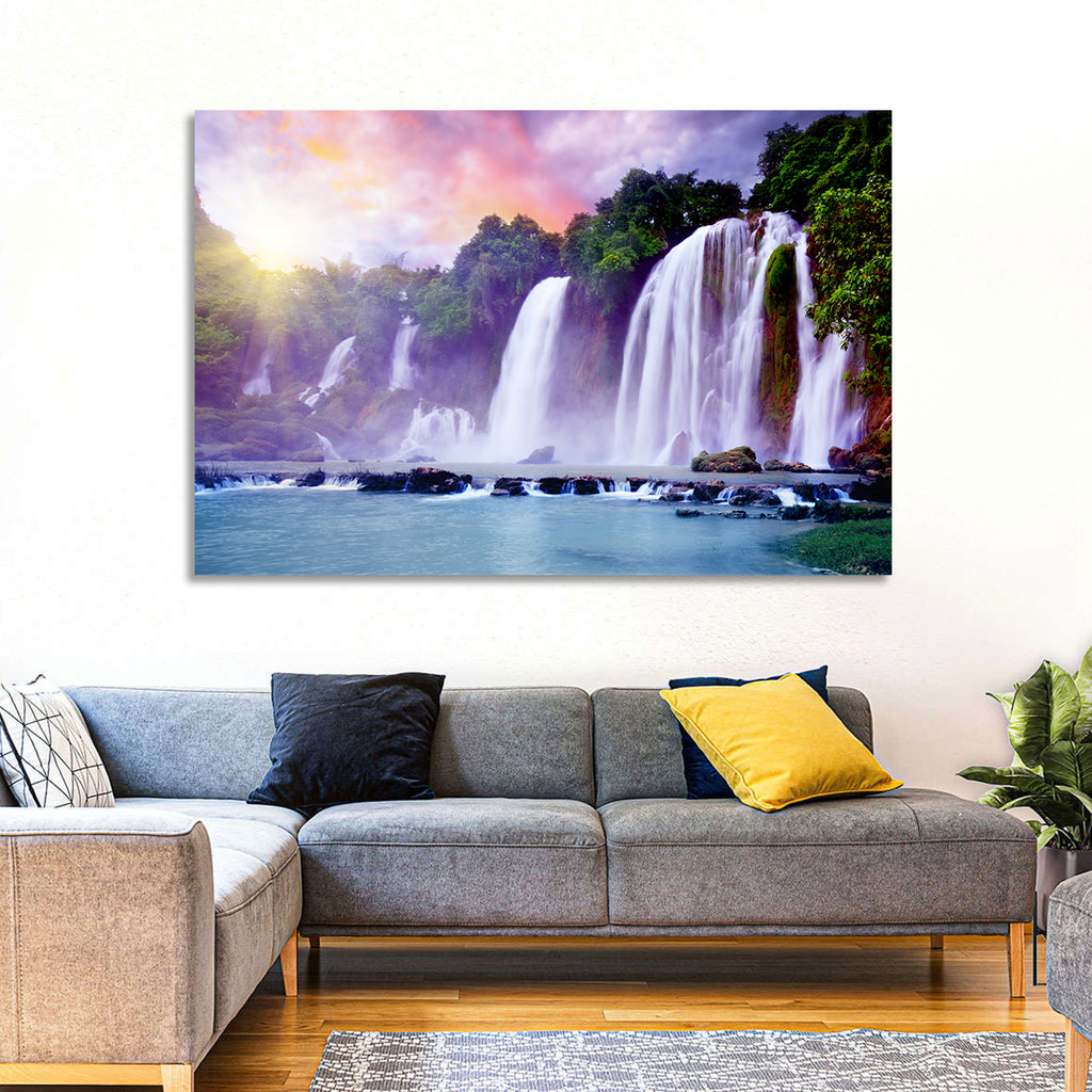 Ban Gioc Banyue Waterfall Wall Art