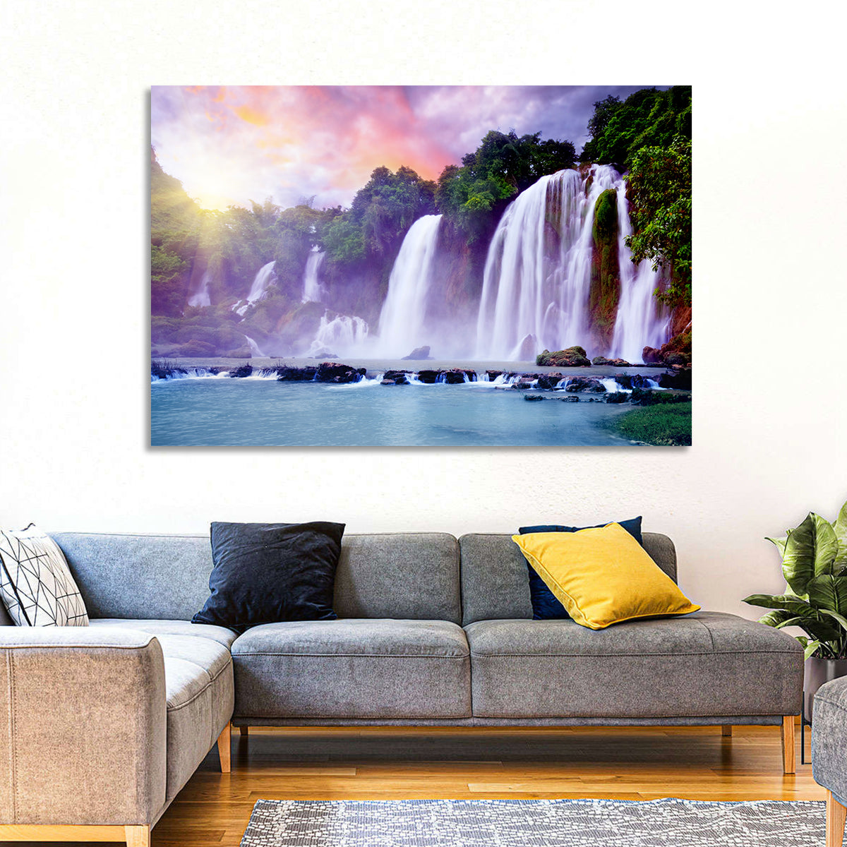 Ban Gioc Banyue Waterfall Wall Art